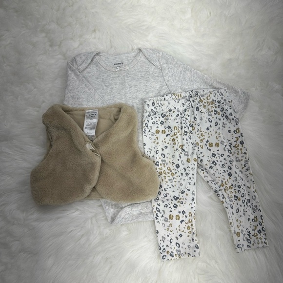 Carter’s 3 months baby girl matching outfit set​ - Picture 4 of 9